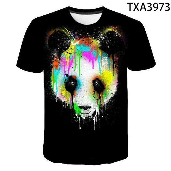 

men's t-shirts 2022 animal 3d tshirts casual men women children fashion short sleeve streetwear boy girl kids printed t-shirt cool tee, White;black