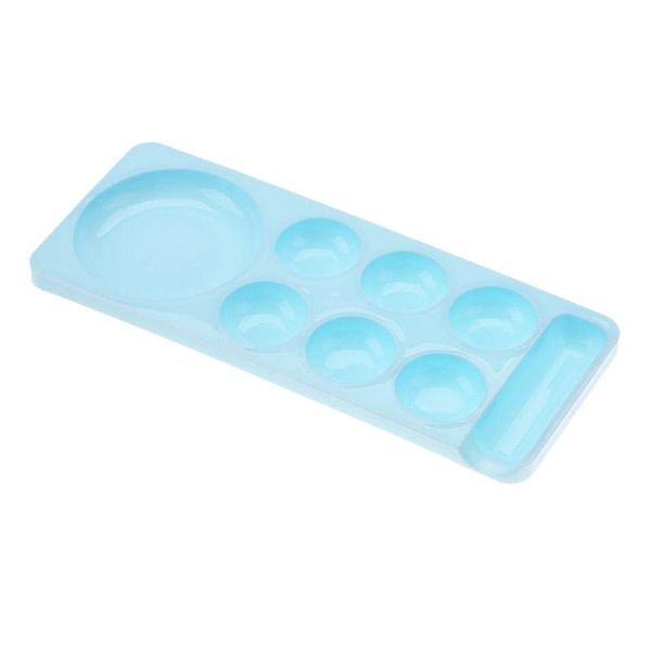 

nail art kits palette, 7 hole palette gouache watercolor cosmetic or manicure tools