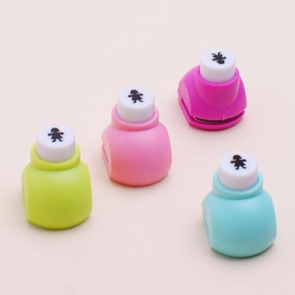 

binders paper craft punch for scrapbooking - girl pattern