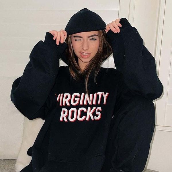 

women's hoodies & sweatshirts couple's clothes ins one male and female autumn winter long sleeve hoodie lazy wind student coat, Black