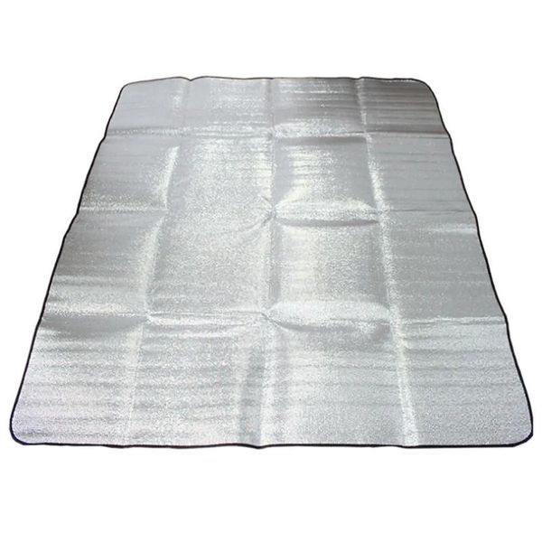 

outdoor double-sided tent mat aluminum film pad waterproof picnic blanket double-layer thick 2021#40 pads