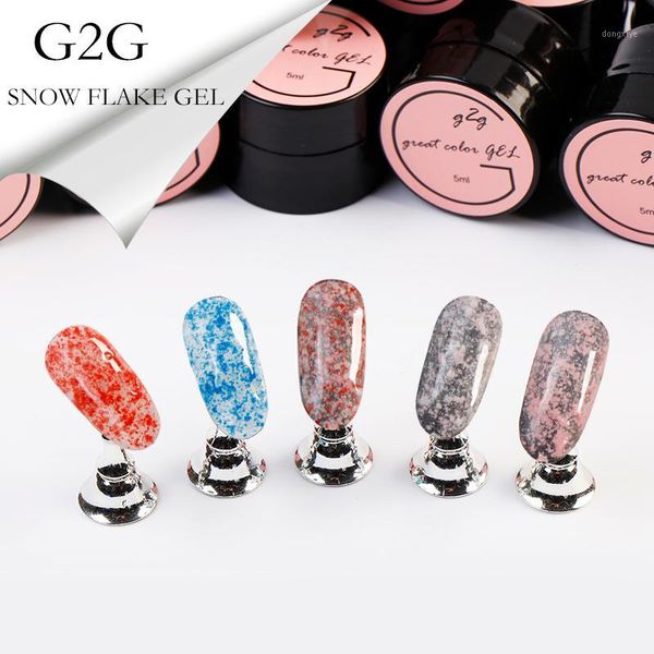 

girl2girl nail gel polish art snow flake uv long lasting shinning, Red;pink