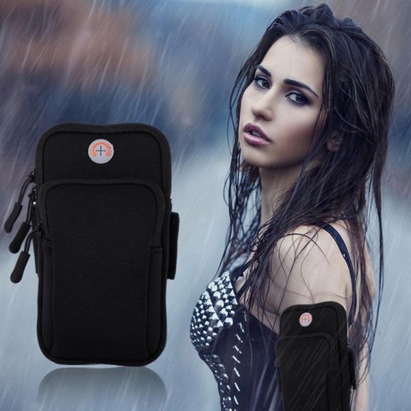 

for huawei y6 2021 sport running bag waterproof case mobile phone holder honor v20 6.4 inch outdoor arm band cell cases