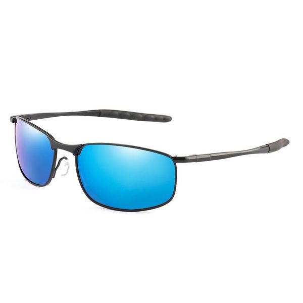 

sunglasses brand men polarized male metal square glasses driving sun uv400 sunglass shades gafas de sol, White;black