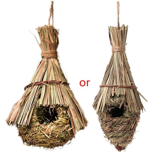 

bird cages cozy resting place for birds - provides shelter from cold weather hideaway predators hand-woven teardrop