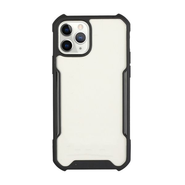 

for iphone 12 mini phone cases frosted tpu shockproof bumper acrylic back cover case