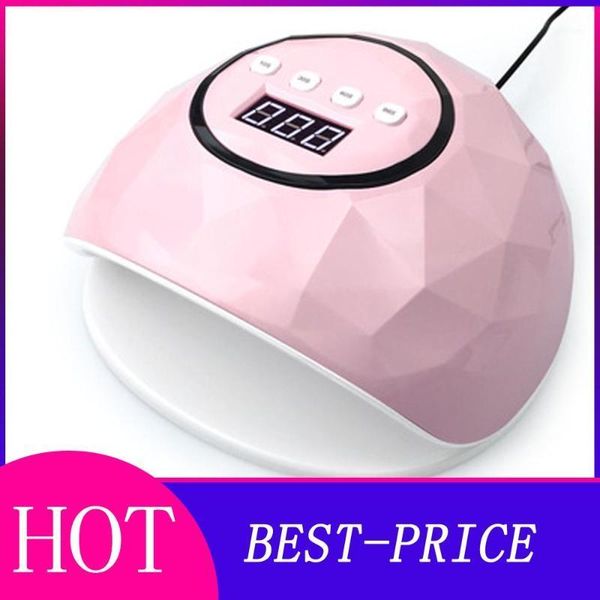 

uv led lamp for nail dryer with infrared sensing 39pcs beads lcd display manicure tool all gel1