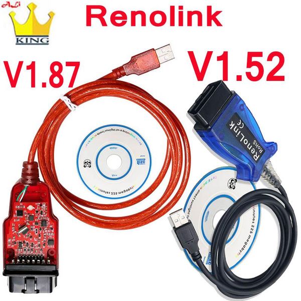 

diagnostic tools v1.87 renolink for ecu programmer obd2 upgrade of v1.52 multi-function added to