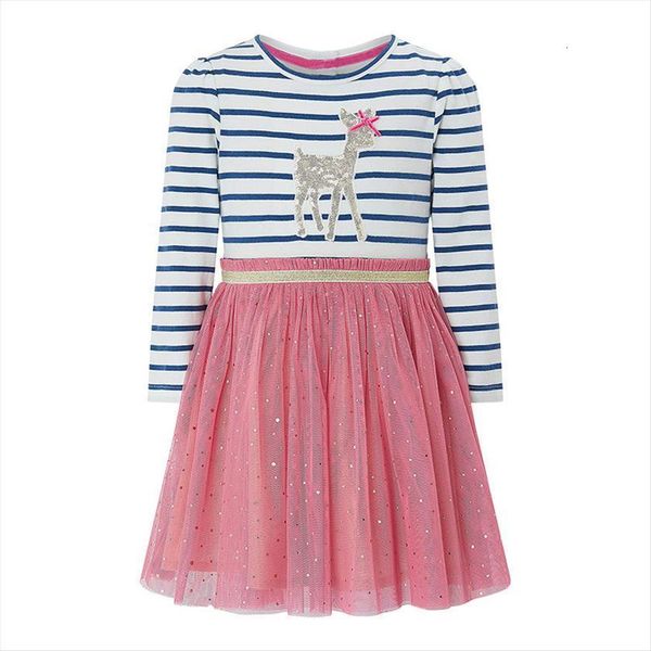 

saileroad animal paillettes for kids girl dress clothes autumn girls long sleeve dresses childrens vestidos, Red;yellow