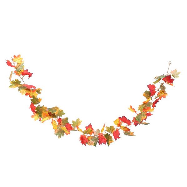 

decorative flowers & wreaths 1set thanksgiving hanging decor artificial autumn vine