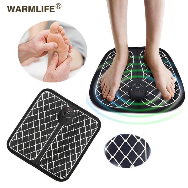 

massage gun electric ems foot massager wireless feet muscle stimulator abs physiotherapy revitalizing pedicure tens vibrate ma