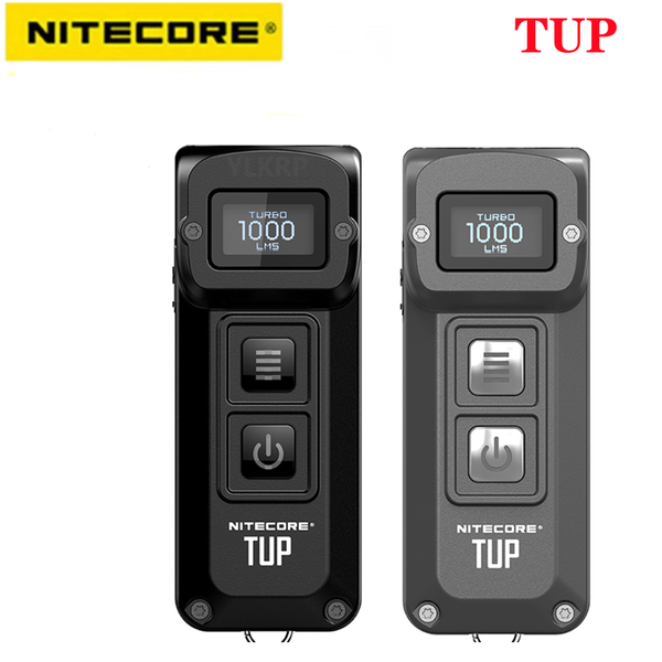 

other led lighting nitecore tup 1000 lumens usb rechargeable multi-capable oled display built-in 1200mah battery high power