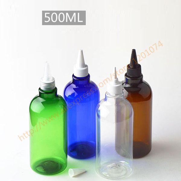 

500ml pretty colors pet bottle with sharp plastic lid,emulsion/seasoning solvent bottle,for storage or liquid bottles & jars