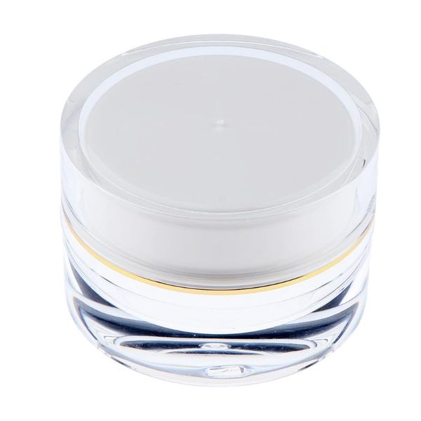 empty refillable cosmetic jar pot loose face powder sifter case eyebrow tools & stencils