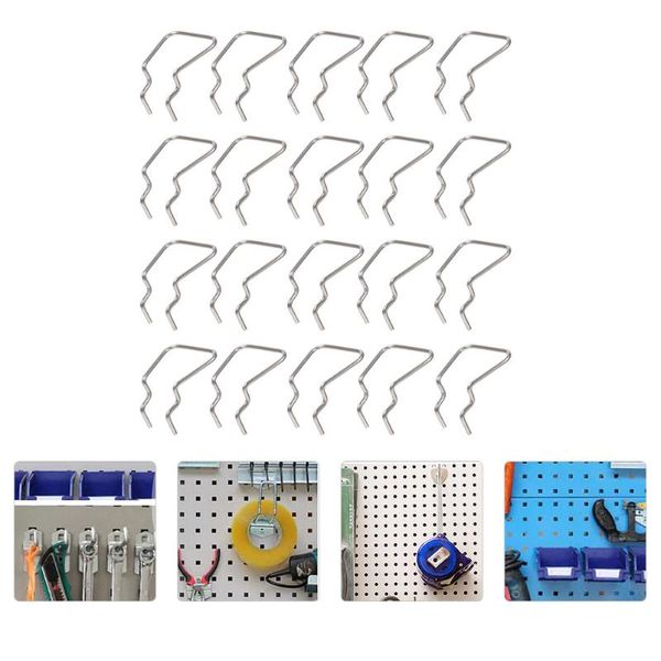 

hooks & rails 20pcs tool display shelf rack hook exhibition for hardwares