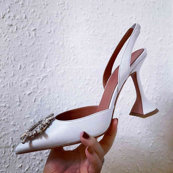 

slippers outdoor slippers ladies 2021 summer baotou stiletto heel buckle sandals banquet dress wedding shoes 2bhq, Black