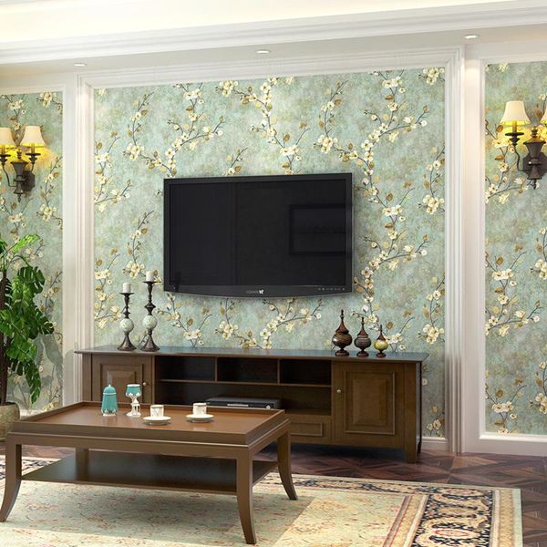 

wallpapers 3d rural floral antique wallpaper wall paper damask for living room bedroom tv sofa background53cm x10m