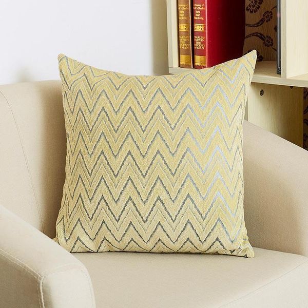 

cushion/decorative pillow chenille jacquard cushion cover geometric print hidden zipper pillowcase for sofa home car office throw pillows ca