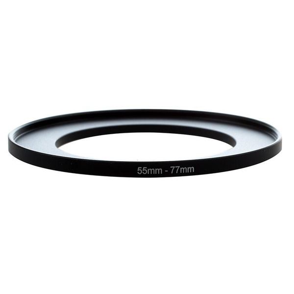 

metal 55mm-77mm camera step up filter ring adapter 55-77 lens adapters & mounts