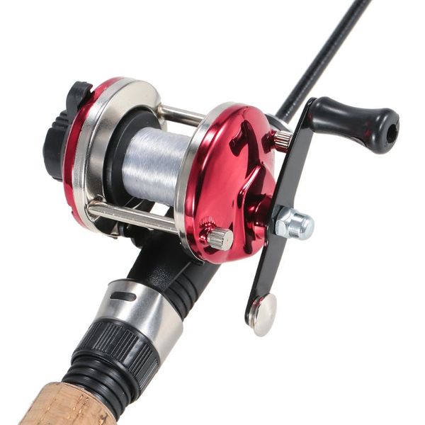 

baitcasting reels mini 3.6:1 right left hand interchangeable bait castiing fishing reel gear for ice with line 70m pesca