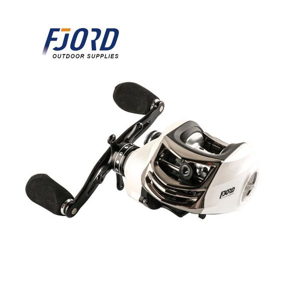

baitcasting reels fjord 12+1bb 6.3:1 water drop reel spinning fishing right hand left baitcast