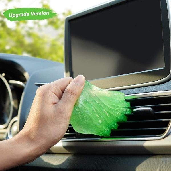 

60g auto car cleaning glue powder magic dust remover gel jelly dashboard home computer keyboard gap air vent dirt cleaner tool tools