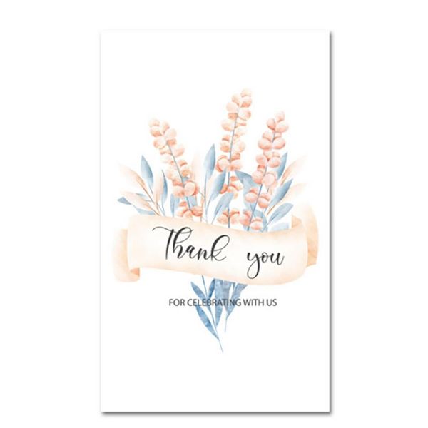 

white paper card 10-30pcs "thank you"small gift decoration writable wedding favors 9x5.4cm greeting cards