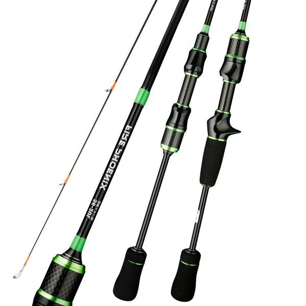 

boat fishing rods 2021 ultralight carbon lure rod 1.68 1.8 ul solid slightly long s eva grip casting/spinning