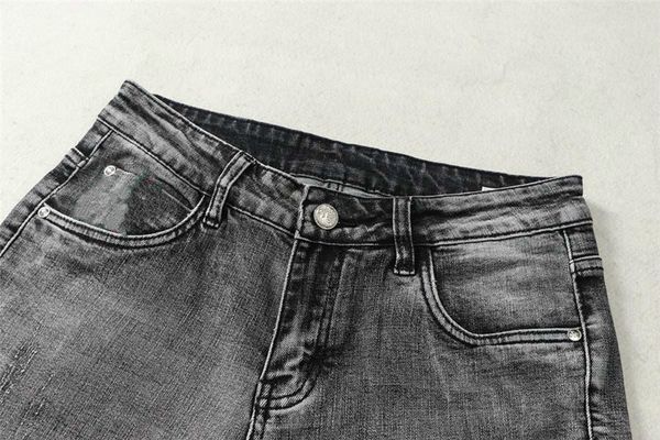 

21s designer famous brand mens new design arrivals winter style washed design casual slim lightweight stretch skinny jeans size 29-38, Blue