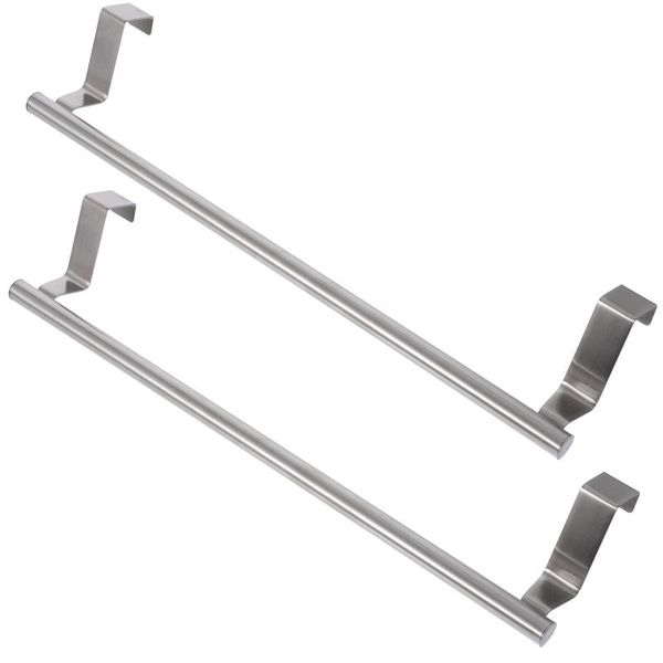 

towel racks 2pcs bathroom stainless steel shelves no holes multifunctional