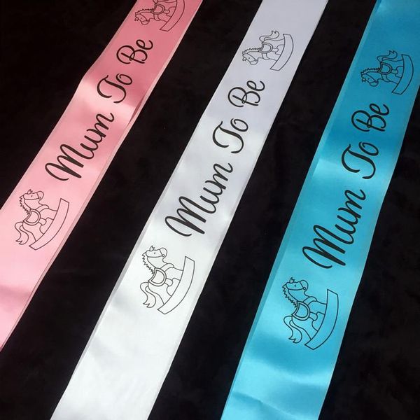 

footprint mum to be sash baby boy girl shower decoration born party pregnant mom favor gifts