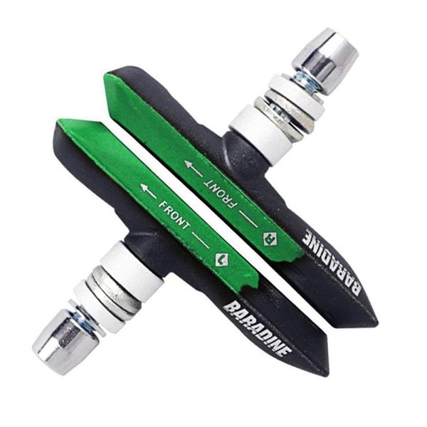 

bike brakes road bicycle cycling mtb v-brake pads mechanical linear pull dual compound brake blocks all-weather use
