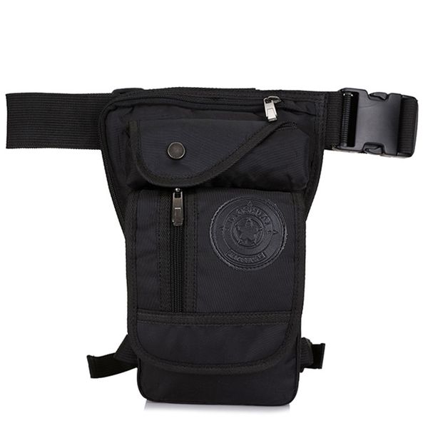 Homens impermeável nylon gota perna saco fanny cintura pacote de coxa cinto quadril bum militar motocicleta tático equitação multiuso bolsa 211027