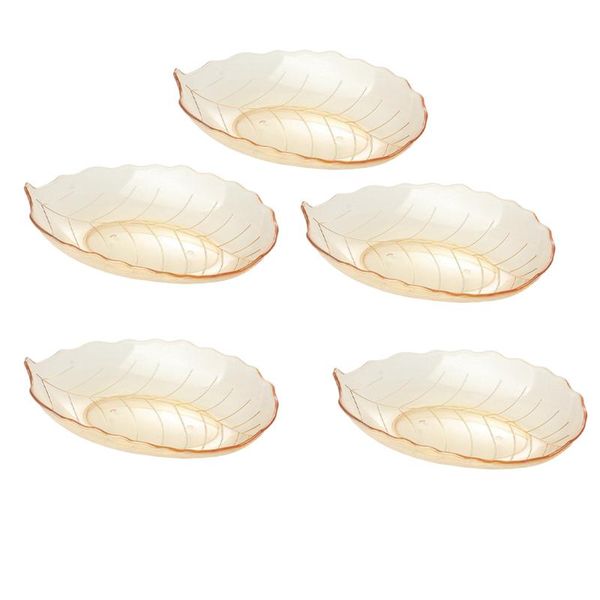

creative leaf shape for nuts and dry fruits plates bowl dish plate tableware breakfast tray kitchen home supplies dishes &