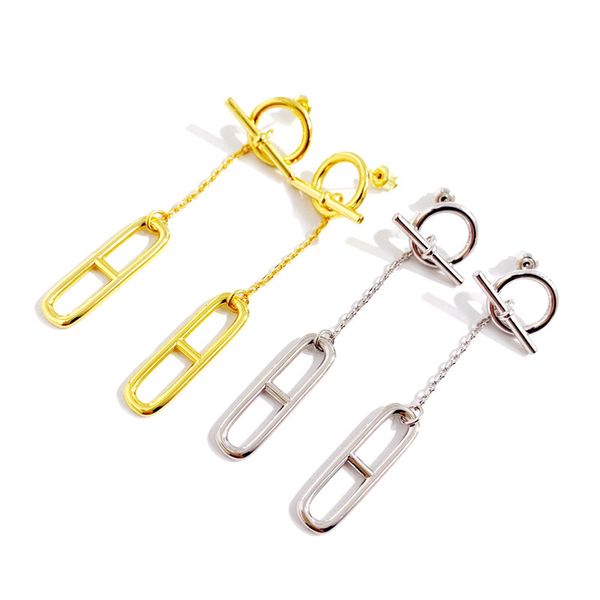

stainless steel smooth pig nose otsilver gold stud earring buckle detachable dual purpose earrings for woman, Golden;silver