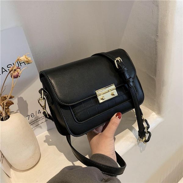 

evening bags stone pattern women's small bag 2021 korean fashion chain shoulder messenger all-match personality square
