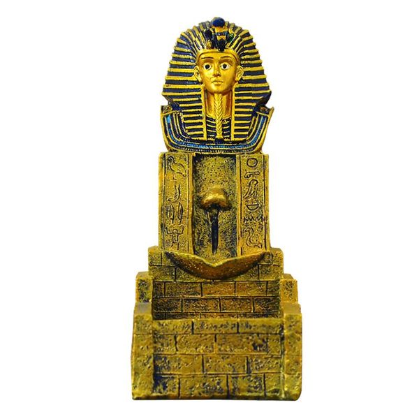 

fragrance lamps egyptian pharaoh king office incense burner resin censer holder golden living room waterfall backflow meditation aromatherap