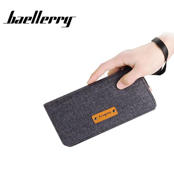 

wallets baellerry rope zipper wallet fabulous canvas men's europe retro casual long soft student, Red;black