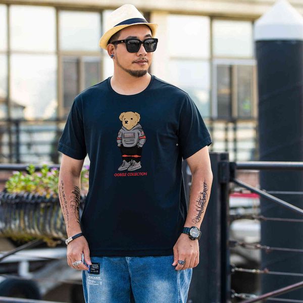 

men's t-shirts us size polo bear shirt mens womens tshirt usa short sleeve hockey eu uk matini captain poloshirts drop emb0, White;black