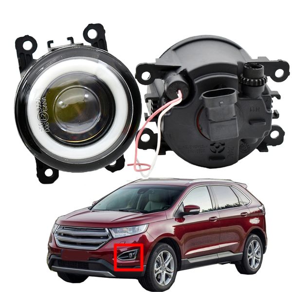 2 teile/para LED nebel Lichter Für Ford Edge 2015-2017 MK2/3 Fusion Fiesta Tourneo Transit 2001-2015 Figo 2015-2016