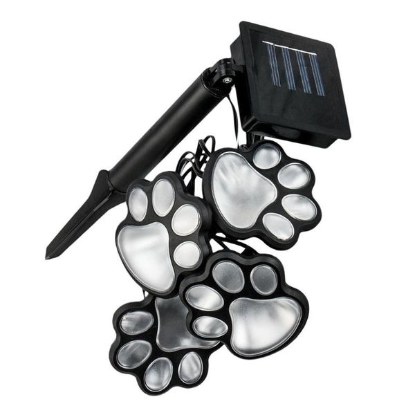 

set solar lamp decor outdoor cat scene adornment lawn lamps