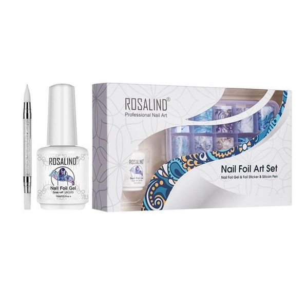 

nail sticker polish glue art star transfer set 15ml kits