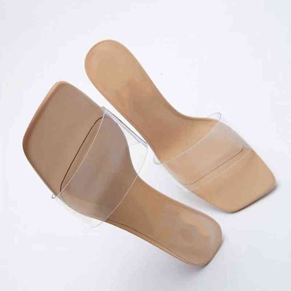 

sandals lmcassesun sandÃ¡lias femininas transparentes, sapatos de verÃ£o para mulheres, com salto alto e fino 14vk, Black