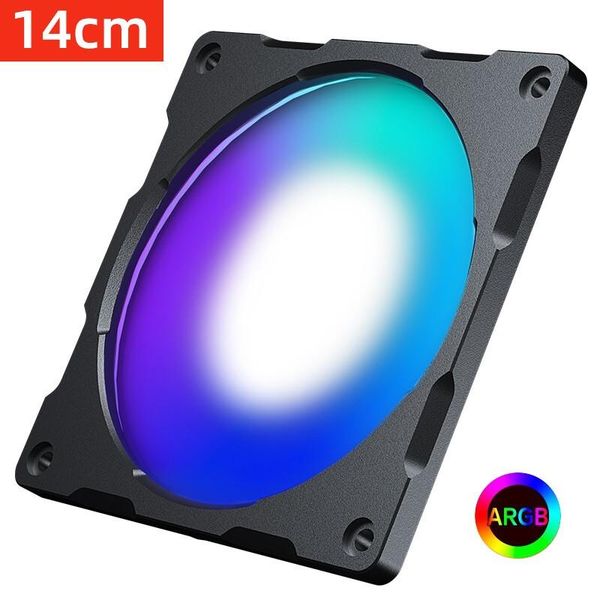 

phanteks aluminum holy ring 14cm/12cm argb digital encoded streamer fan iris/5v/ compatible with fan/sync control fans & coolings
