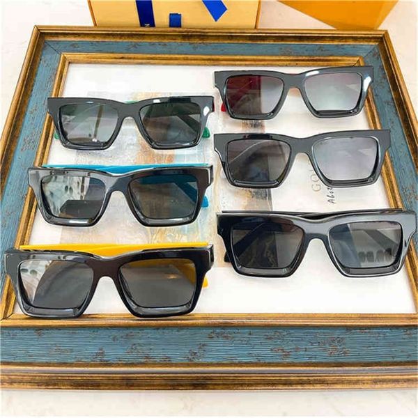 

73% off factory sale donkey's new poster color letter glasses legs sunglasses blogger's same sunglasses z1556e, White;black