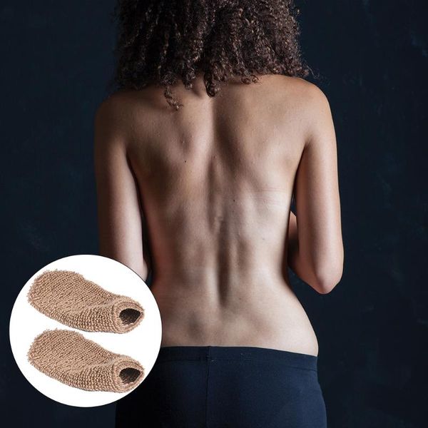 

wrist support 2pcs bathing body exfoliating shower (brown), Black;red