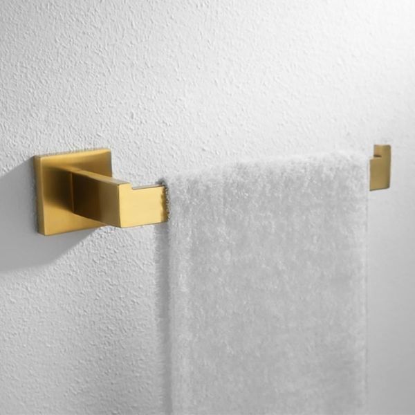 

towel racks niceyard wall mounted rack stainless steel roll paper hanger home bathroom storage organizer