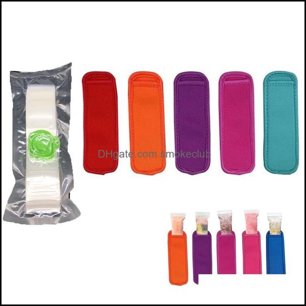 Mutfak Mutfak, Yemek Bar Ev Garden100 Tek Kullanımlık Buz Araçları Popsicle Kalıp Çantalar, 8,6 * 2.3 in, 1 Huni, 5 Pop Tutucu, BPA, Zer Tüpler WI