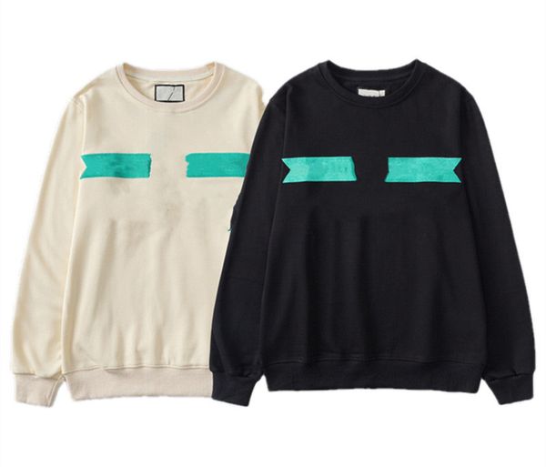 

brand hoodie women classic red and green stripes hoodies letter long sleeve men clothing lady sweatshirts, Black