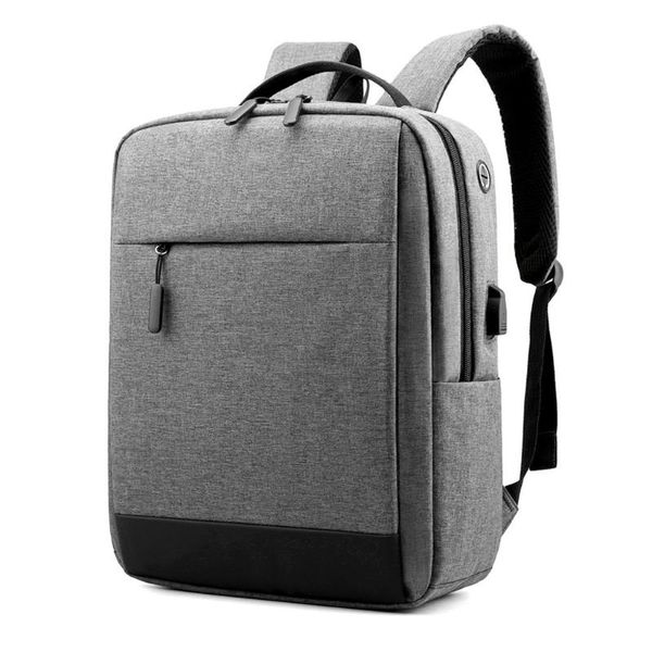 

backpack men fashion outdoor contrast color nylon travel bag computer designer 0117
